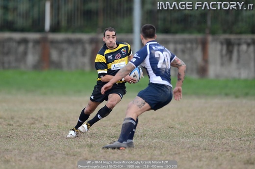 2012-10-14 Rugby Union Milano-Rugby Grande Milano 1531
